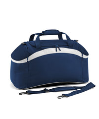 BagBase Teamwear Holdall - French Navy/White
