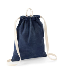 BagBase Denim Gymsac - Denim Blue