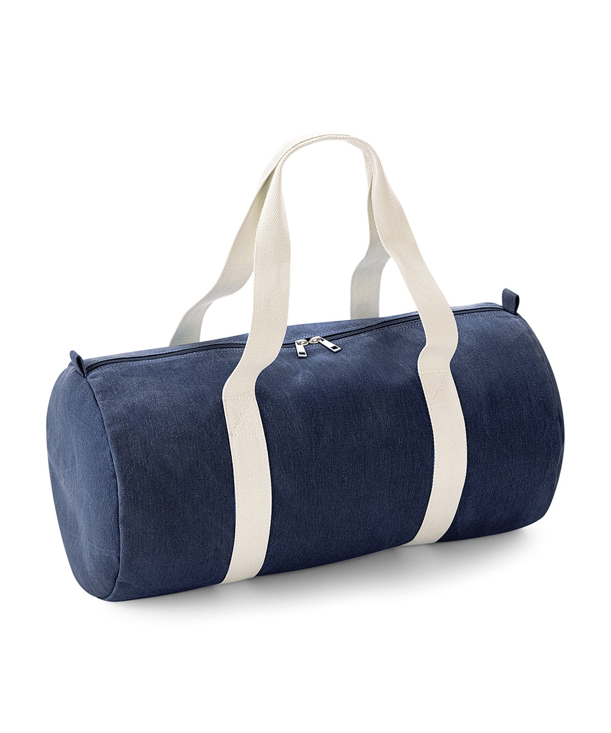 BagBase Denim Barrel Bag - Denim Blue