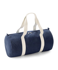 BagBase Denim Barrel Bag - Denim Blue