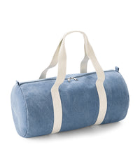 BagBase Denim Barrel Bag - Light Denim