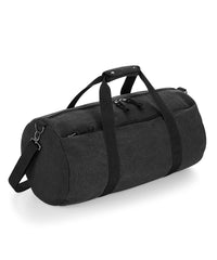BagBase Vintage Canvas Barrel Bag - Vintage Black