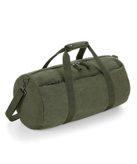BagBase Vintage Canvas Barrel Bag - Vintage Military Green