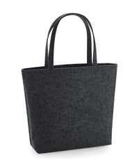 BagBase Felt Shopper - Charcoal Melange