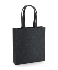 BagBase Felt Tote Bag - Charcoal Melange