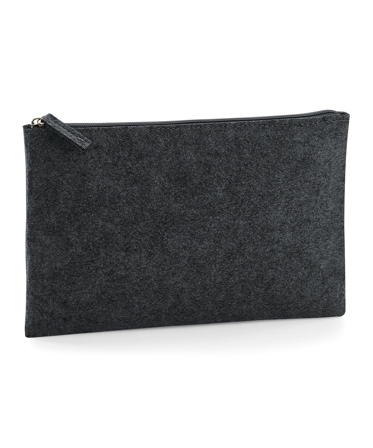 BagBase Felt Accessory Pouch - Charcoal Melange
