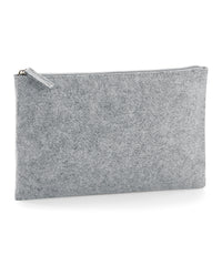 BagBase Felt Accessory Pouch - Grey Melange