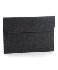 BagBase Felt Laptop/document Slip - Charcoal Melange