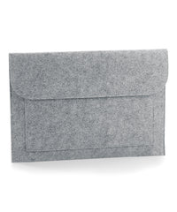 BagBase Felt Laptop/document Slip - Grey Melange
