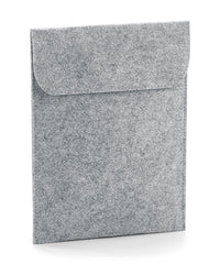BagBase Felt IPad Slip - Grey Melange