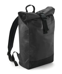 BagBase Tarp Roll-top Backpack - Black