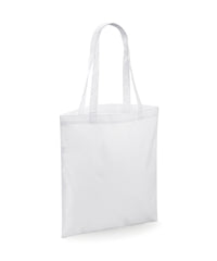 BagBase Sublimation Shopper - White