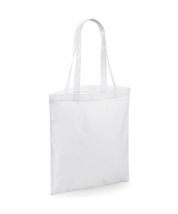 BagBase Sublimation Shopper - White