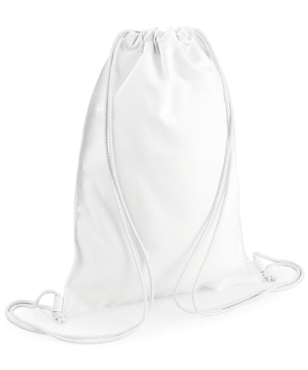 BagBase Sublimation Gymsac - White