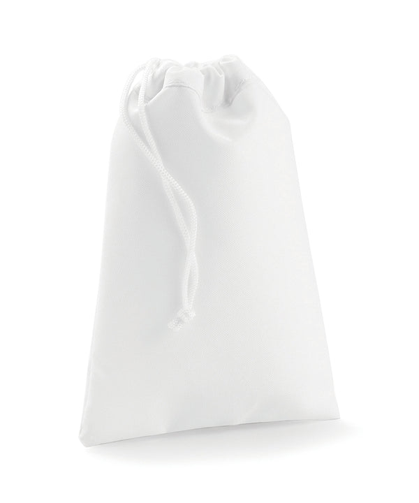 BagBase Sublimation Stuff Bag - White