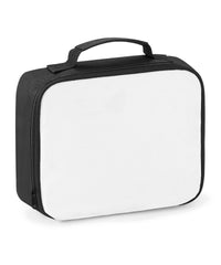 BagBase Sublimation Lunch Cooler Bag - Black