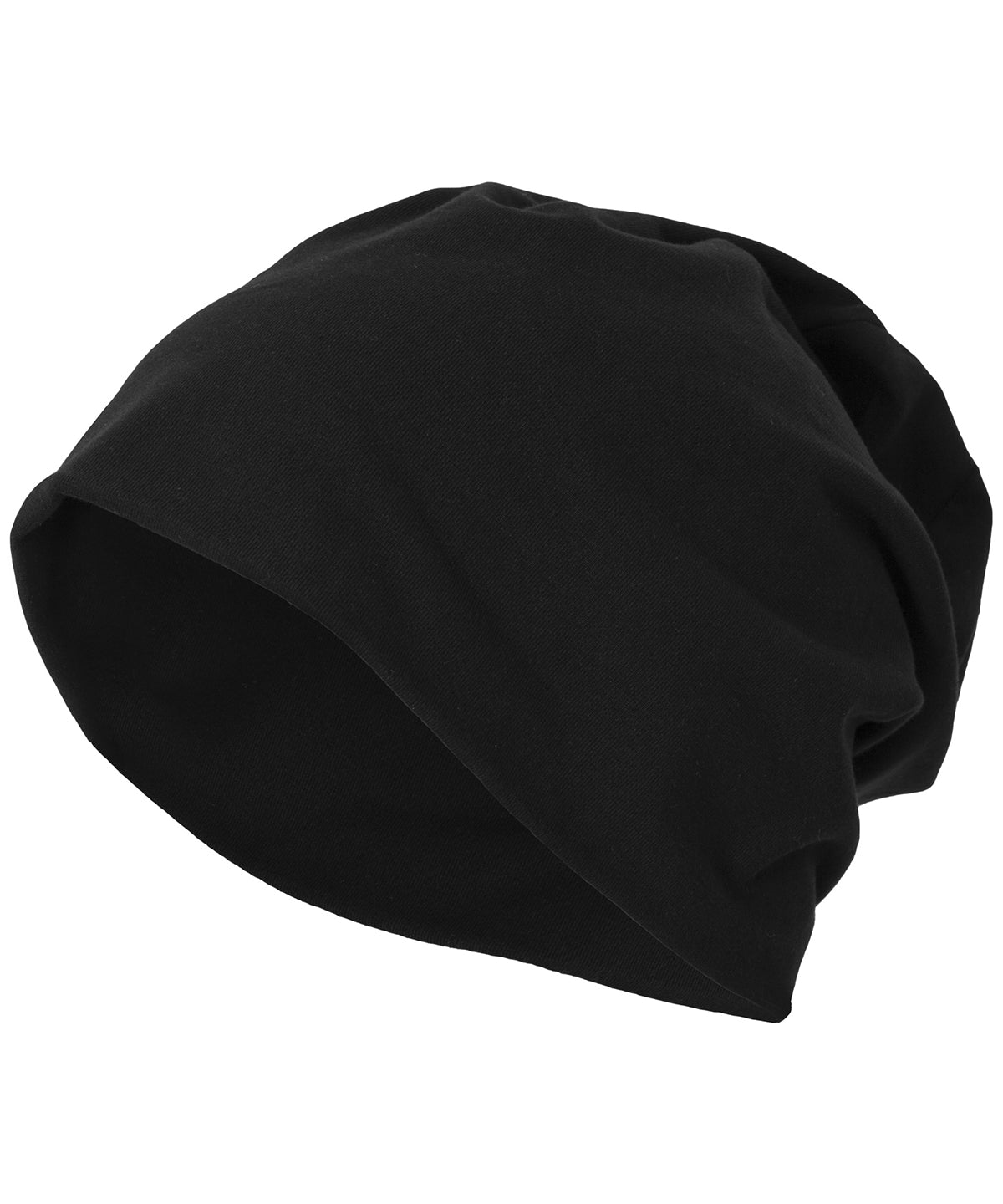 Build Your Brand Jersey Beanie - Black