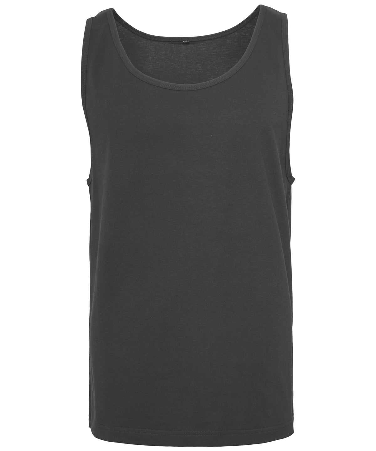 Build Your Brand Jersey Big Tank - Black