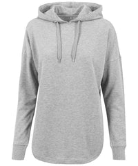 Build Your Brand Women's Oversized Hoodie - Grey