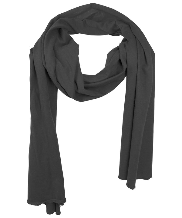 Build Your Brand Jersey Scarf - Black