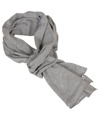 Build Your Brand Jersey Scarf - Heather Grey