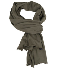Build Your Brand Jersey Scarf - Olive