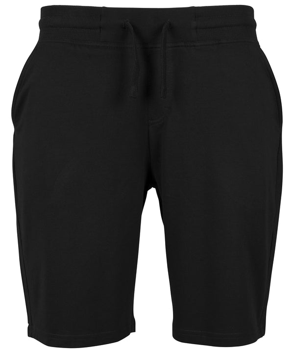 Build Your Brand Terry Shorts - Black