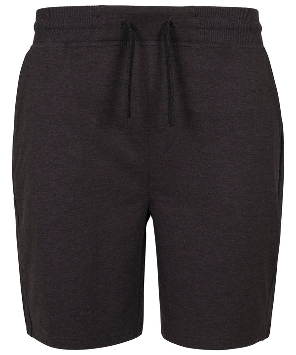 Build Your Brand Terry Shorts - Charcoal