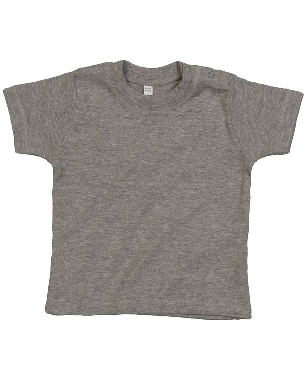Babybugz Baby T - Heather Grey Melange*