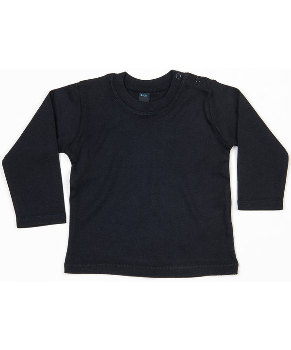Babybugz Baby Long Sleeve T - Black
