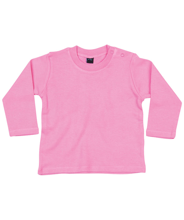 Babybugz Baby Long Sleeve T - Bubblegum Pink