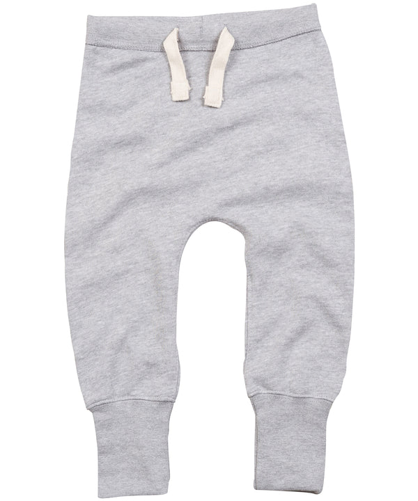 Babybugz Baby Sweatpants - Heather Grey Marl