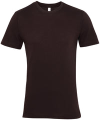 Bella Canvas Unisex Jersey Crew Neck T-shirt - Brown