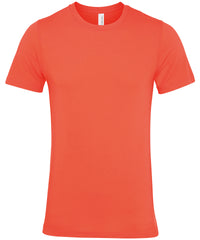 Bella Canvas Unisex Jersey Crew Neck T-shirt - Coral