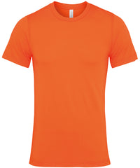 Bella Canvas Unisex Jersey Crew Neck T-shirt - Orange