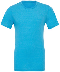 Bella Canvas Unisex Triblend Crew Neck T-shirt - Aqua Triblend