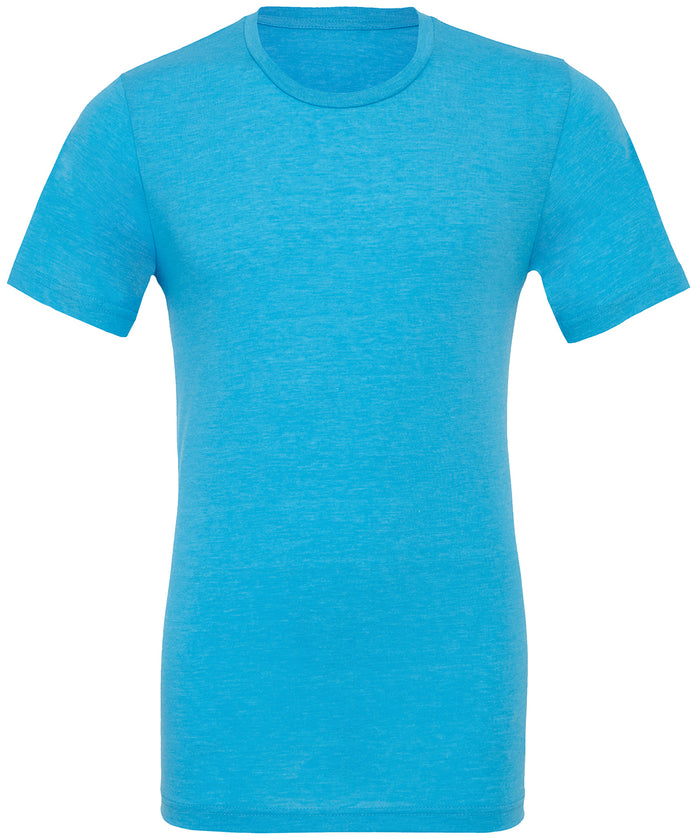 Bella Canvas Unisex Triblend Crew Neck T-shirt - Aqua Triblend