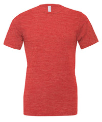 Bella Canvas Unisex Triblend Crew Neck T-shirt - Light Red Triblend