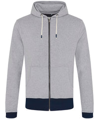 Awdisecologie Okavango Regen Zoodie - Heather Grey/Navy