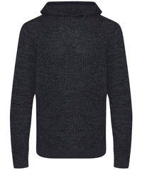 Awdisecologie Iguazu Regen Knitted Hoodie - Charcoal/Black