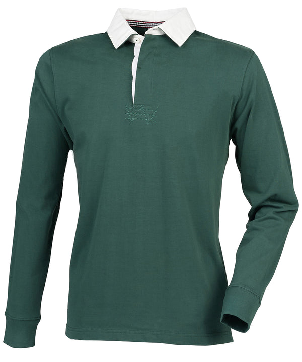 Front Row Premium Superfit Rugby Shirt - Bottle