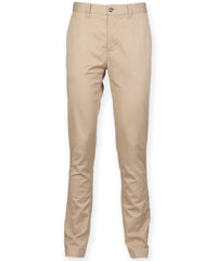 Front Row Stretch Chinos - Stone