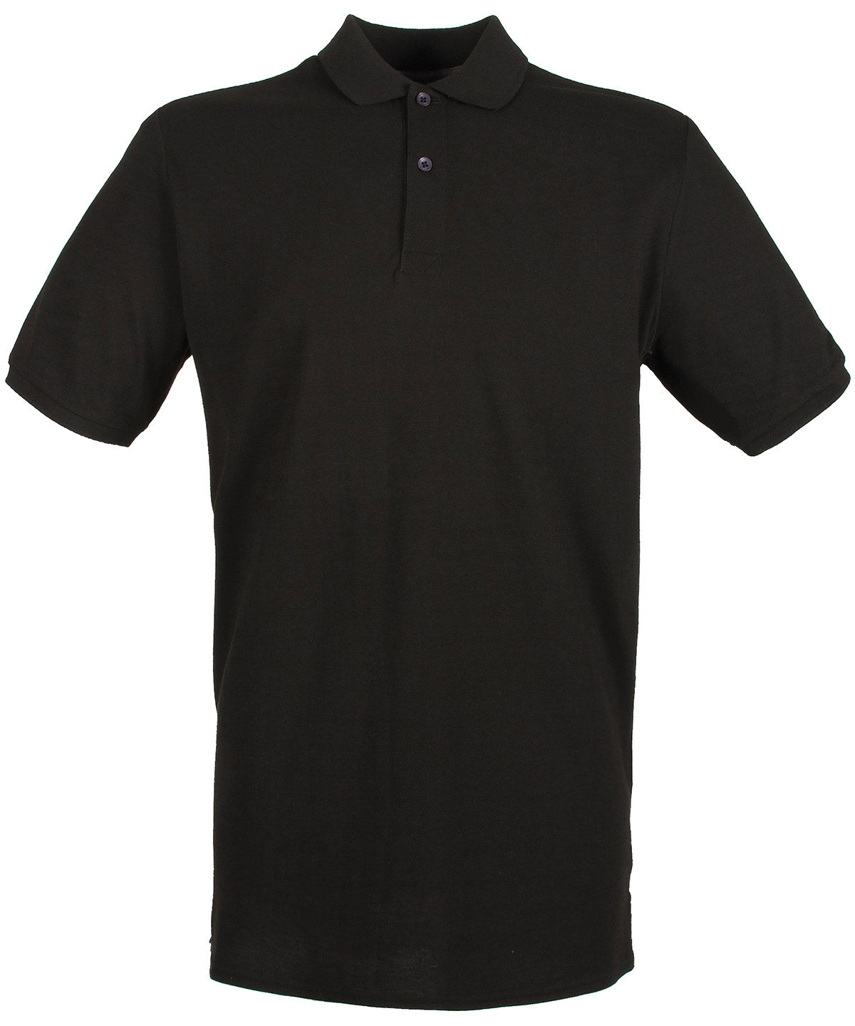 Henbury Micro-fine Piqué Polo Shirt - Black*