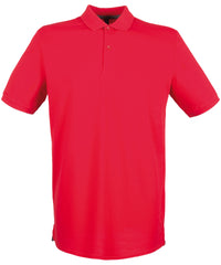 Henbury Micro-fine Piqué Polo Shirt - Classic Red*