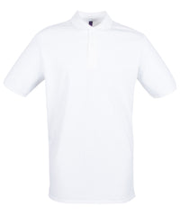Henbury Micro-fine Piqué Polo Shirt - White*