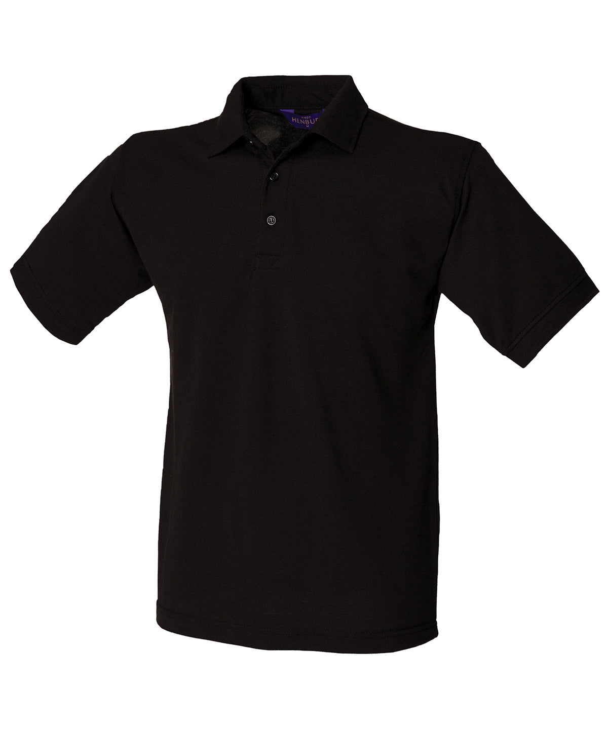 Henbury 65/35 Classic Piqué Polo Shirt - Black*