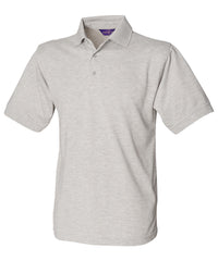 Henbury 65/35 Classic Piqué Polo Shirt - Heather Grey*