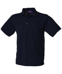 Henbury 65/35 Classic Piqué Polo Shirt - Navy*†