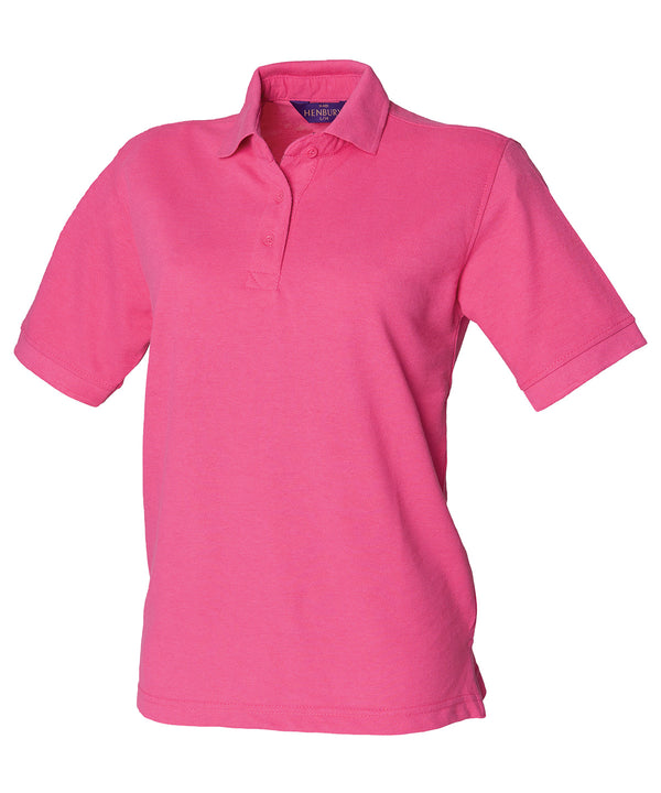 Henbury Women's 65/35 Polo Shirt - Fuchsia