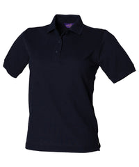 Henbury Women's 65/35 Polo Shirt - Navy